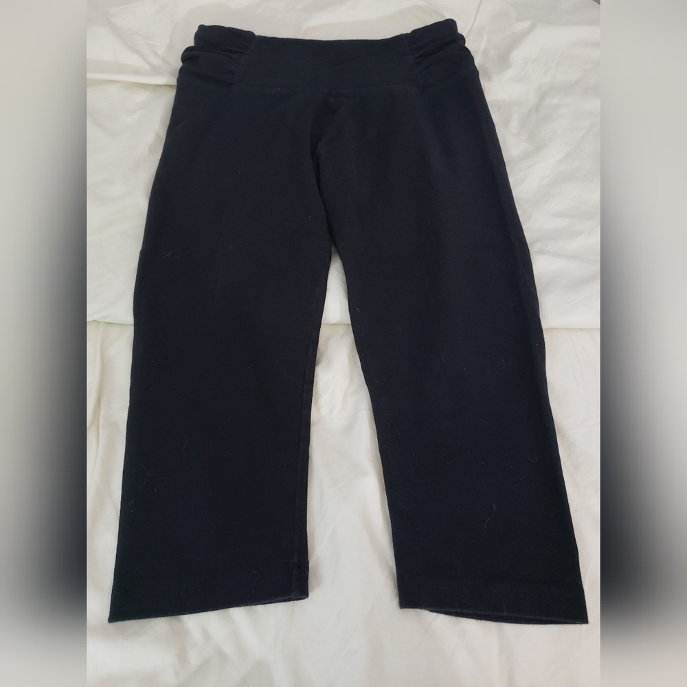 Marika Magic Black Cropped Workout Pants